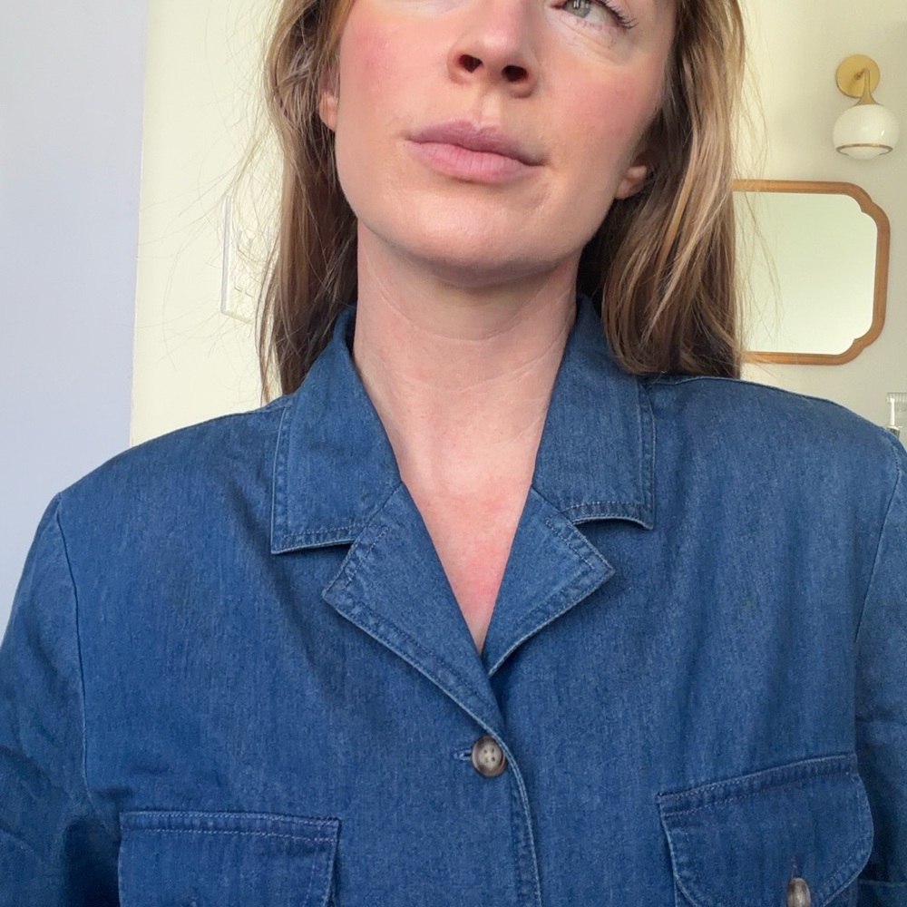 Denim Talbots Maxi button up Dress - Picture 3 of 8